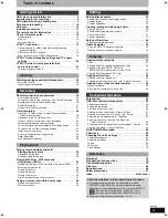 Preview for 3 page of Panasonic Diga DMR-EX77 Operating Instructions Manual