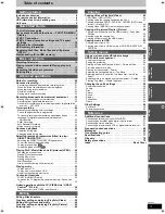 Preview for 3 page of Panasonic Diga DMR-EX773 Operating Instructions Manual