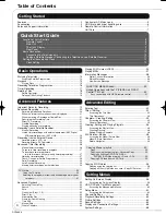 Предварительный просмотр 4 страницы Panasonic Diga DMR-EX77EB Operating Instructions Manual