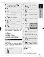 Предварительный просмотр 13 страницы Panasonic Diga DMR-EX77EB Operating Instructions Manual