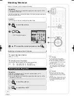 Preview for 14 page of Panasonic Diga DMR-EX77EB Operating Instructions Manual