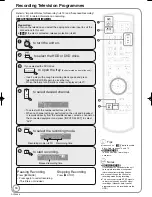 Предварительный просмотр 16 страницы Panasonic Diga DMR-EX77EB Operating Instructions Manual