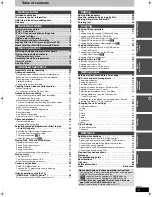 Preview for 3 page of Panasonic Diga DMR-EX78 Operating Instructions Manual