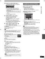 Preview for 53 page of Panasonic Diga DMR-EX78 Operating Instructions Manual