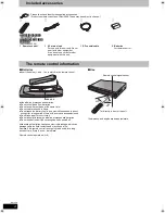 Preview for 4 page of Panasonic Diga DMR-EX79 Operating Instructions Manual