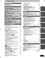 Preview for 3 page of Panasonic Diga DMR-EX84C Operating Instructions Manual