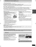 Preview for 11 page of Panasonic Diga DMR-EX84C Operating Instructions Manual