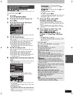 Preview for 53 page of Panasonic Diga DMR-EX84C Operating Instructions Manual