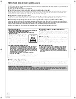 Preview for 6 page of Panasonic Diga DMR-EX86EB Operating Instructions Manual