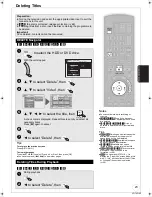 Preview for 23 page of Panasonic Diga DMR-EX86EB Operating Instructions Manual