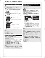 Preview for 54 page of Panasonic Diga DMR-EX86EB Operating Instructions Manual