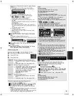 Preview for 63 page of Panasonic Diga DMR-EX86EB Operating Instructions Manual