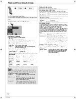 Preview for 72 page of Panasonic Diga DMR-EX86EB Operating Instructions Manual