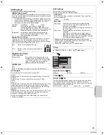 Preview for 75 page of Panasonic Diga DMR-EX86EB Operating Instructions Manual