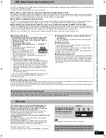 Preview for 5 page of Panasonic Diga DMR-EX88 Operating Instructions Manual