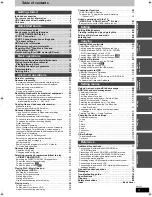 Preview for 3 page of Panasonic Diga DMR-EX89 Operating Instructions Manual