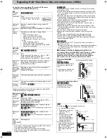 Preview for 14 page of Panasonic Diga DMR-EX89 Operating Instructions Manual