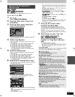 Preview for 51 page of Panasonic Diga DMR-EX89 Operating Instructions Manual