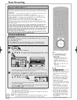 Предварительный просмотр 22 страницы Panasonic Diga DMR-EX89EB Operating Instructions Manual