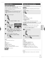 Предварительный просмотр 27 страницы Panasonic Diga DMR-EX89EB Operating Instructions Manual