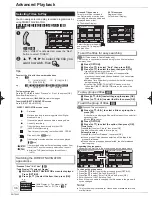 Предварительный просмотр 36 страницы Panasonic Diga DMR-EX89EB Operating Instructions Manual