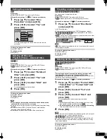 Preview for 65 page of Panasonic Diga DMR-EX93C Operating Instructions Manual