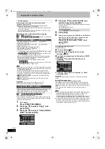 Preview for 52 page of Panasonic DIGA DMR-EX96C Operating Instructions Manual