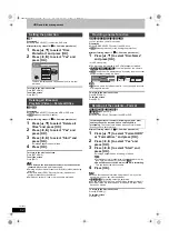 Preview for 62 page of Panasonic DIGA DMR-EX96C Operating Instructions Manual