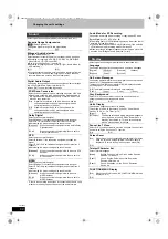 Preview for 68 page of Panasonic DIGA DMR-EX96C Operating Instructions Manual