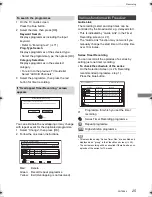 Preview for 25 page of Panasonic Diga DMR-EX97 Operating Instructions Manual