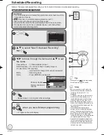 Предварительный просмотр 8 страницы Panasonic Diga DMR-EZ17 Operating Instructions Manual