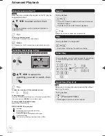 Preview for 16 page of Panasonic Diga DMR-EZ17 Operating Instructions Manual