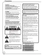 Preview for 2 page of Panasonic Diga DMR-EZ27 Operating Instructions Manual