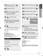 Preview for 11 page of Panasonic Diga DMR-EZ27EB Operating Instructions Manual