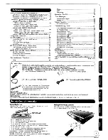 Предварительный просмотр 5 страницы Panasonic Diga DMR-EZ28 Operating Instructions Manual