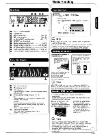 Предварительный просмотр 7 страницы Panasonic Diga DMR-EZ28 Operating Instructions Manual