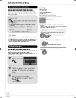 Preview for 16 page of Panasonic Diga DMR-EZ37 Operating Instructions Manual