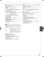 Preview for 49 page of Panasonic Diga DMR-EZ47 Operating Instructions Manual