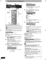 Preview for 22 page of Panasonic Diga DMR-EZ47V Operating Instructions Manual