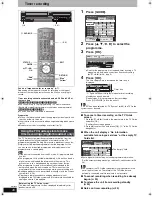 Preview for 26 page of Panasonic Diga DMR-EZ47V Operating Instructions Manual