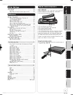 Preview for 5 page of Panasonic Diga DMR-EZ47VEB Operating Instructions Manual