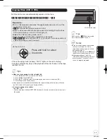 Preview for 17 page of Panasonic Diga DMR-EZ47VEB Operating Instructions Manual