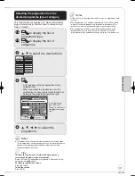 Preview for 31 page of Panasonic Diga DMR-EZ47VEB Operating Instructions Manual