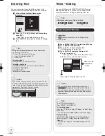 Preview for 44 page of Panasonic Diga DMR-EZ47VEB Operating Instructions Manual