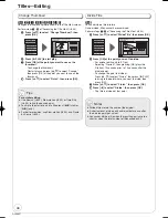 Preview for 46 page of Panasonic Diga DMR-EZ47VEB Operating Instructions Manual