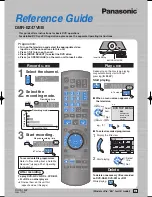 Preview for 1 page of Panasonic Diga DMR-EZ47VEB Reference Manual