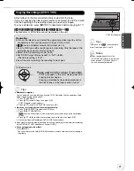 Preview for 21 page of Panasonic Diga DMR-EZ48V Operating Instructions Manual