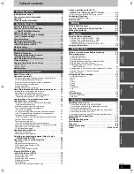 Preview for 3 page of Panasonic Diga DMR-EZ49V Operating Instructions Manual