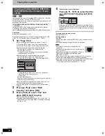 Preview for 54 page of Panasonic Diga DMR-EZ49V Operating Instructions Manual