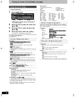 Preview for 56 page of Panasonic Diga DMR-EZ49V Operating Instructions Manual